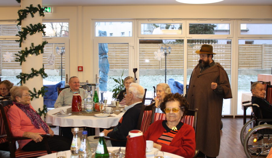 05.01.2017 um 15.00 Uhr Heinrich Zille Darsteller live &ndash; Friedrich Küter Pflegewohnpark in Berlin